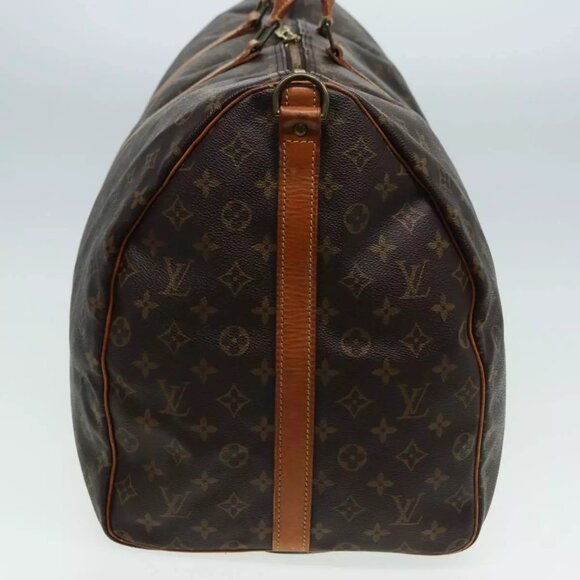 LOUIS VUITTON Monogram Keepall Bandouliere 60 Boston Bag - Picture 14 of 16